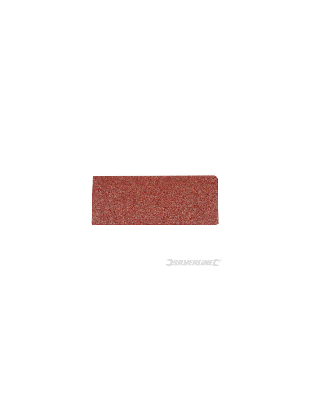 Silverline - feuilles abrasives 1/3, 10 pcs - grain 80