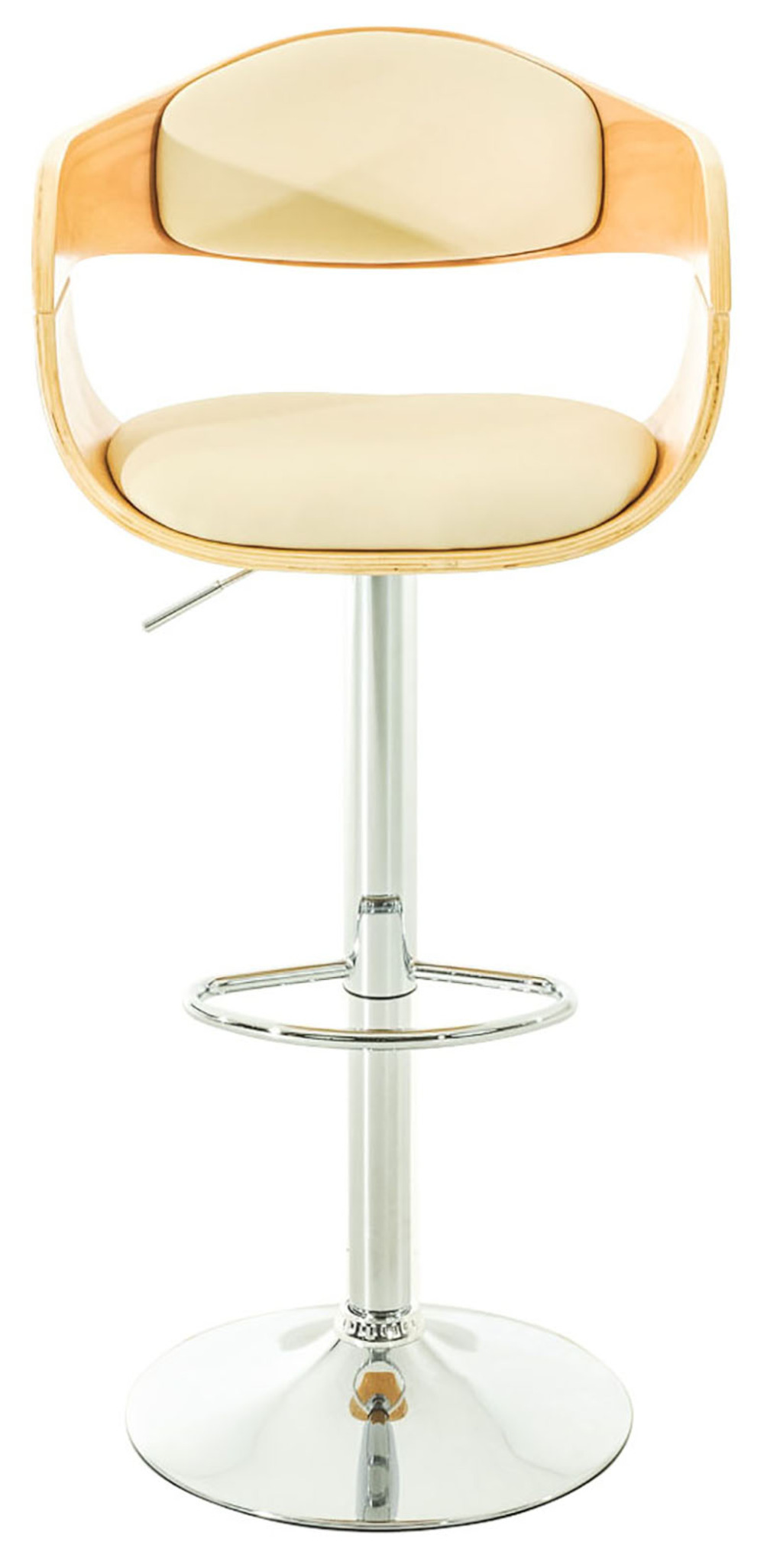 Lot de 2 tabourets de bar kingston c simili cuir