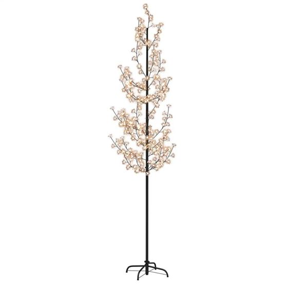 Arbre à led fleur de cerisier 368 led blanc chaud 300 cm