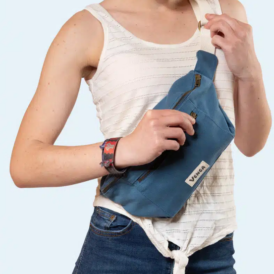 Sac banane indigo - venga