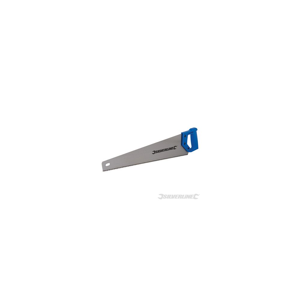Silverline - scie à denture hardpoint - 500 mm, 7 tpi