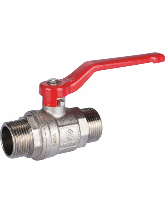 Vanne à sphere mâle/mâle 20x27 - cap vert