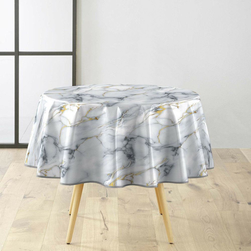 Nappe toile cirée ronde 