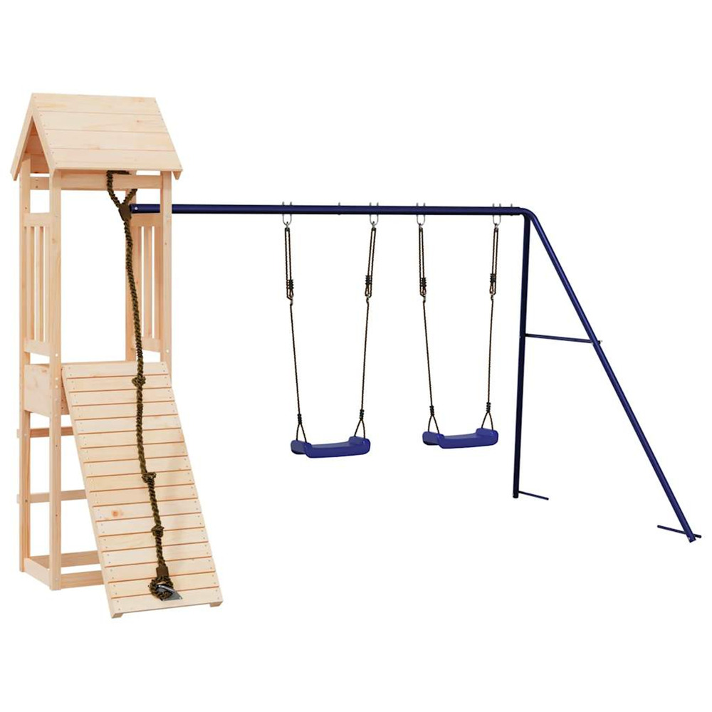 Aire de jeux d'extérieur bois de pin massif