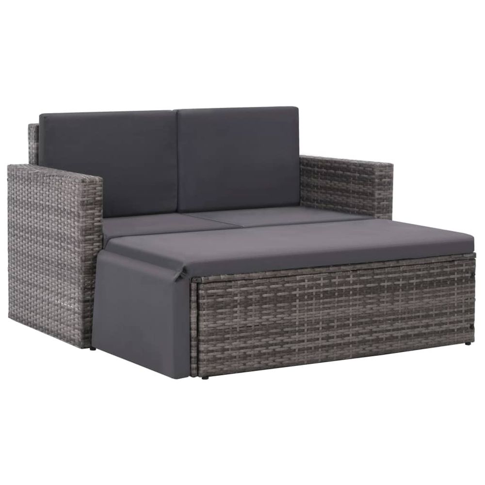 VIDAXL SALON DE JARDIN 2 2-(917546)