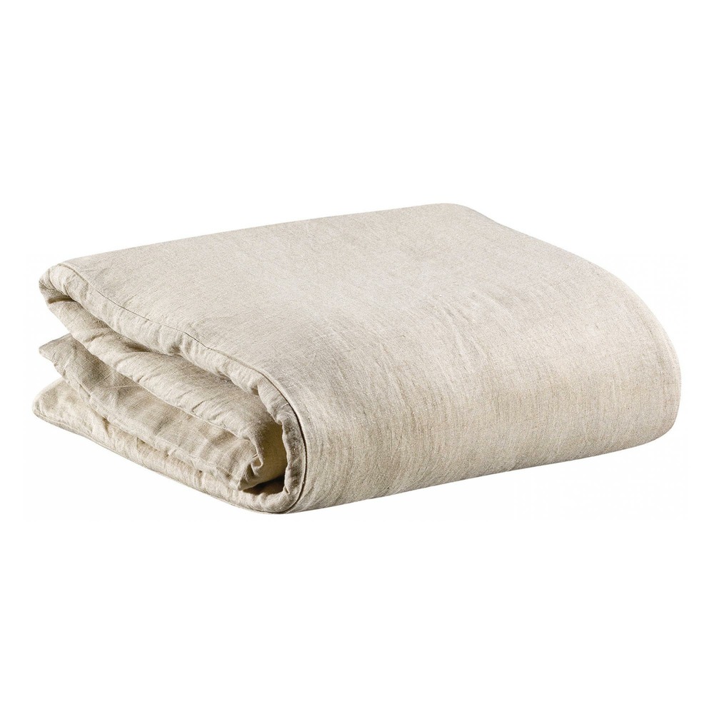 Housse de couette stonewashed zeff naturel 240 x 220 cm