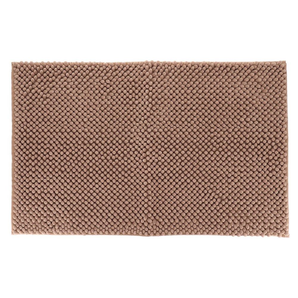 Tapis microfibre boules 50x80 cm - cappuccino