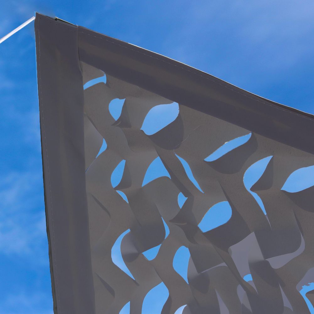 Voile d'ombrage camouflage triangulaire | Truffaut