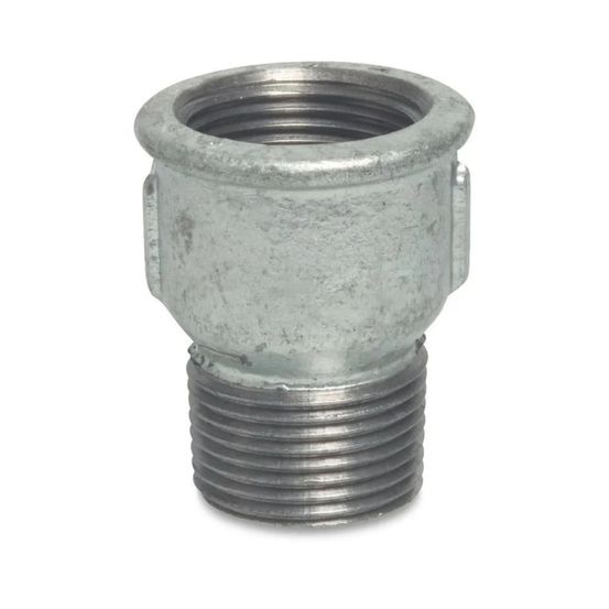 Raccord fileté fonte malléable 1 1/2 pouce ig ag