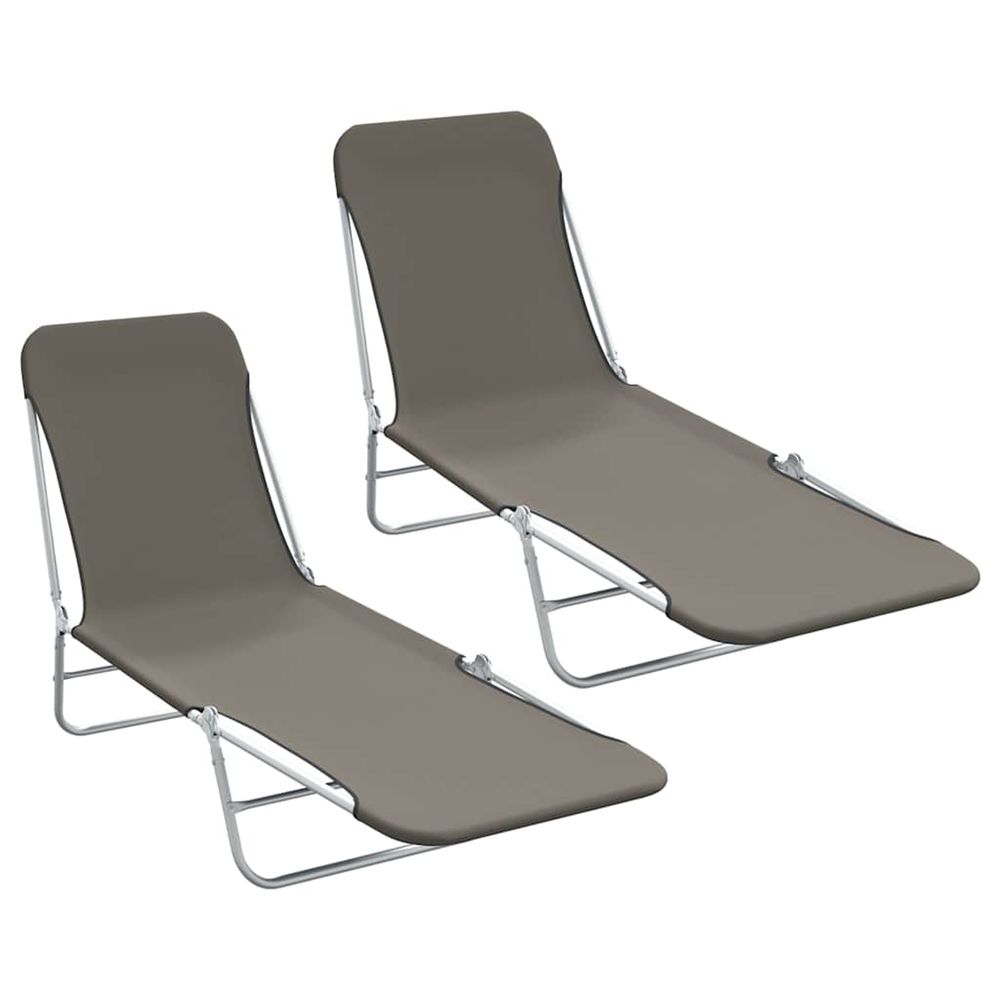 CHAISES LONGUES PLIABLES 2 P 2-(867883)