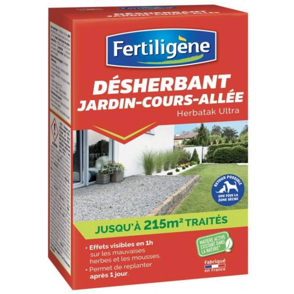 Fertiligene désherbant concentré jardin, cours, allées 500 ml fertiligene