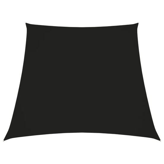 Voile de parasol tissu oxford trapèze 3/5x4 m noir