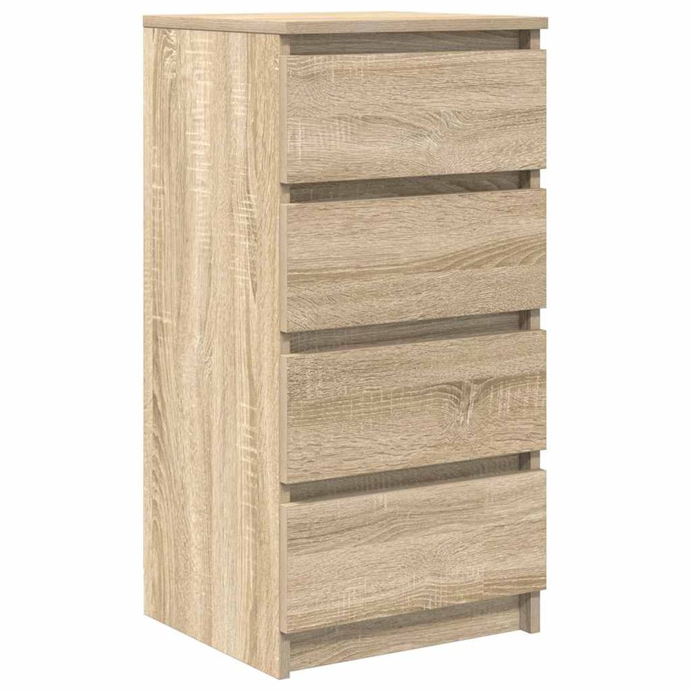 Buffet chêne sonoma 37,5x35x76 cm bois d'ingénierie