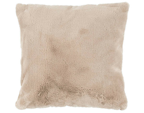 Joy - coussin - en fausse fourrure - 48x48 cm