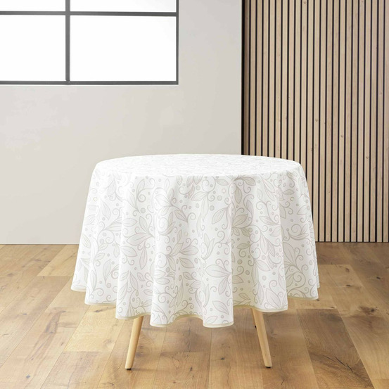 Nappe ronde antitache imprimé