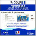 Solu'bti - moustiques - 1,5 kg de larvicide biologique