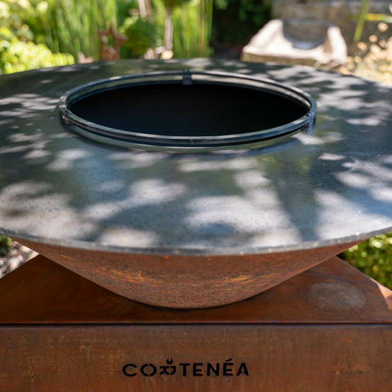 Cortenéa rebord pour brasero 60 cm