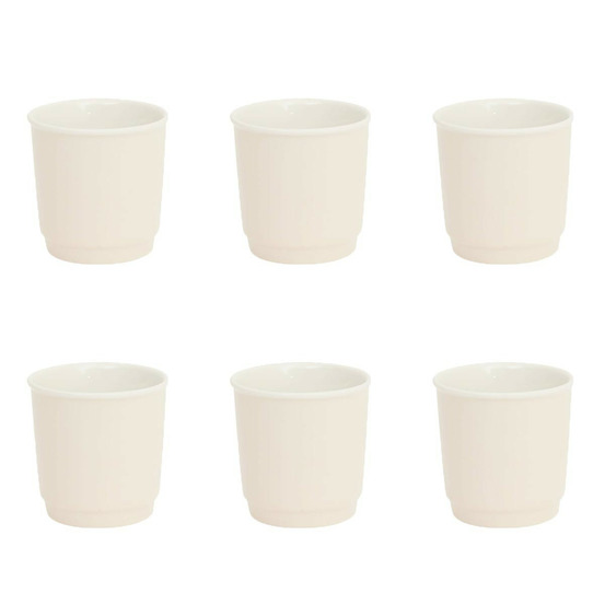 Lot de 6 tasses à café