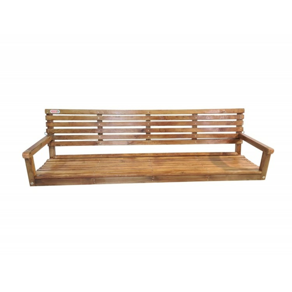 Banc balançoire de jardin masgames elna xl pas de coussin sur le banc