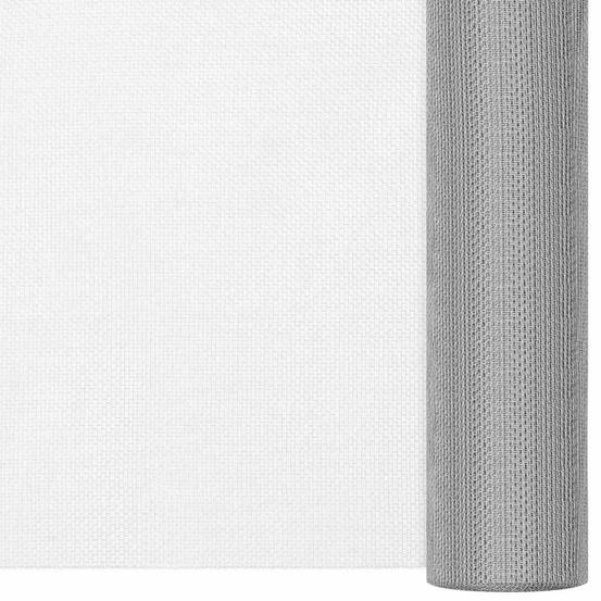 Écran en treillis acier inoxydable 60x1000 cm argenté