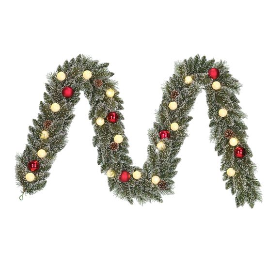 Guirlande De Cèdre Artificielle Noël - Décoration Intérieur/extérieur - Longueurs 150 à 270 Cm