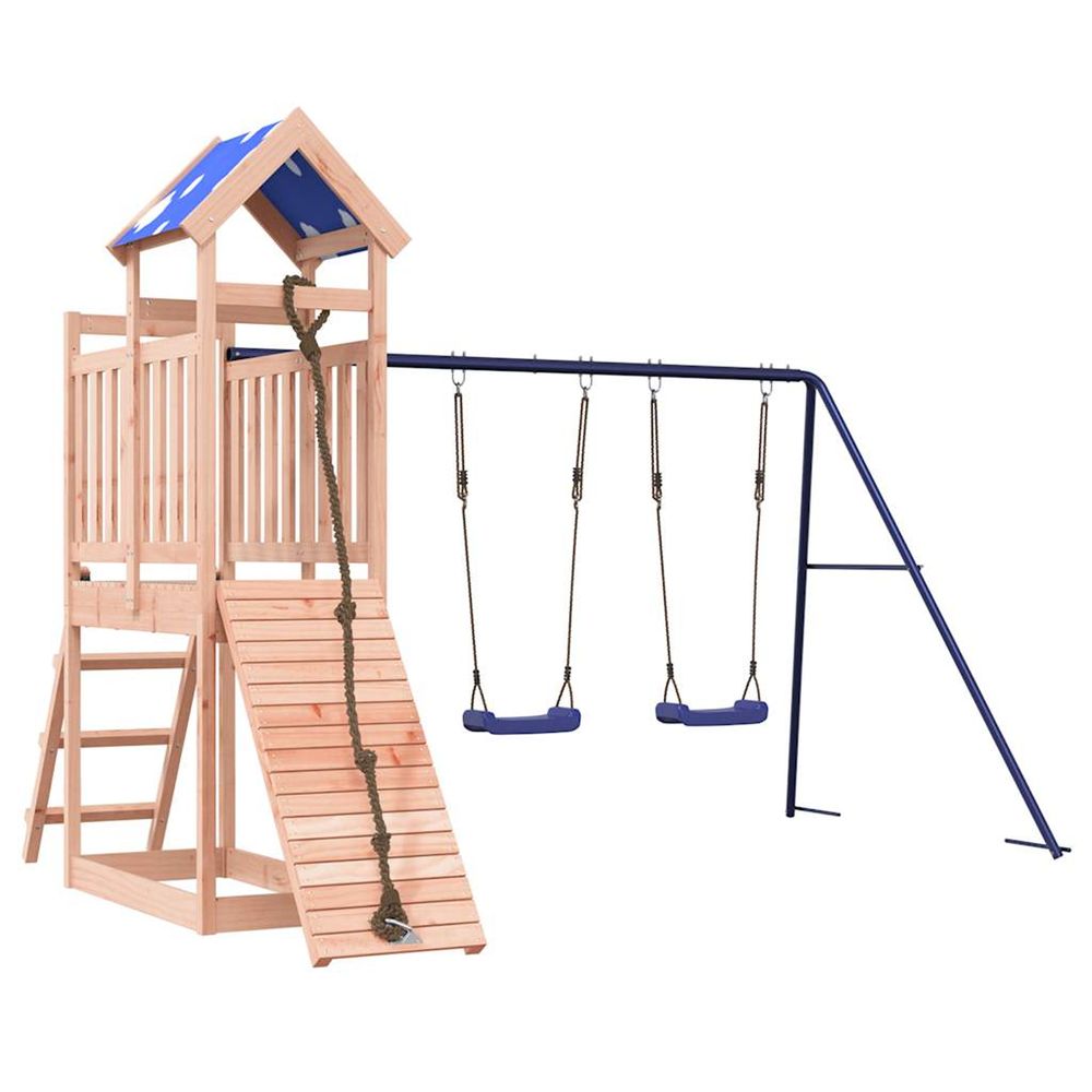 Aire de jeux d'extérieur bois massif de douglas