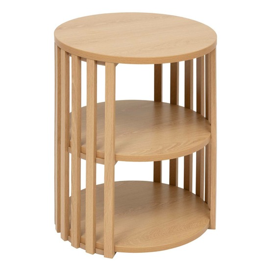 5five - table d'appoint ronde slat 40x40x48cm