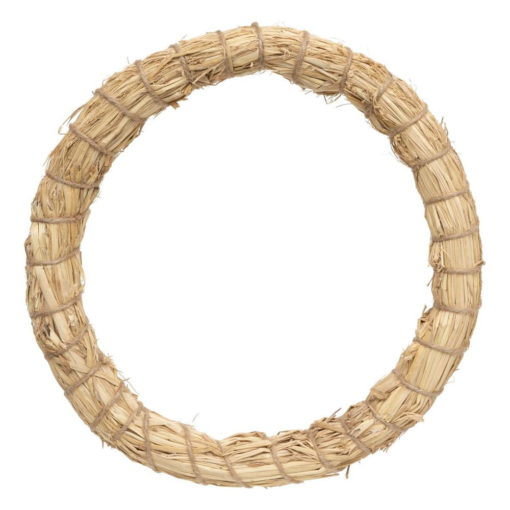 Couronne paille d.33cm naturel