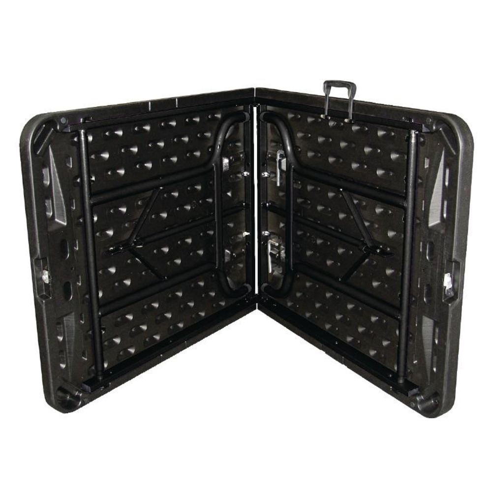 Table pliable au centre noire 1829 mm - bolero