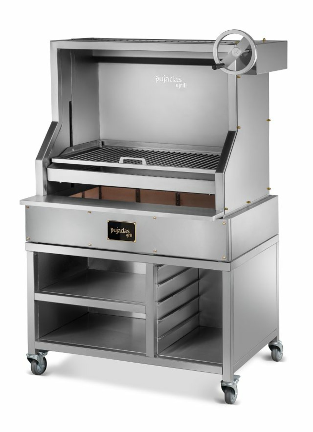 Grill ouvert - grille ronde - pujadas