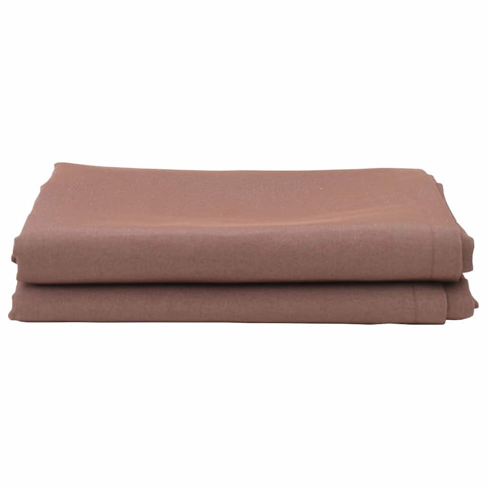 Toile de rechange pour auvent marron 1000 x 160 cm polyester