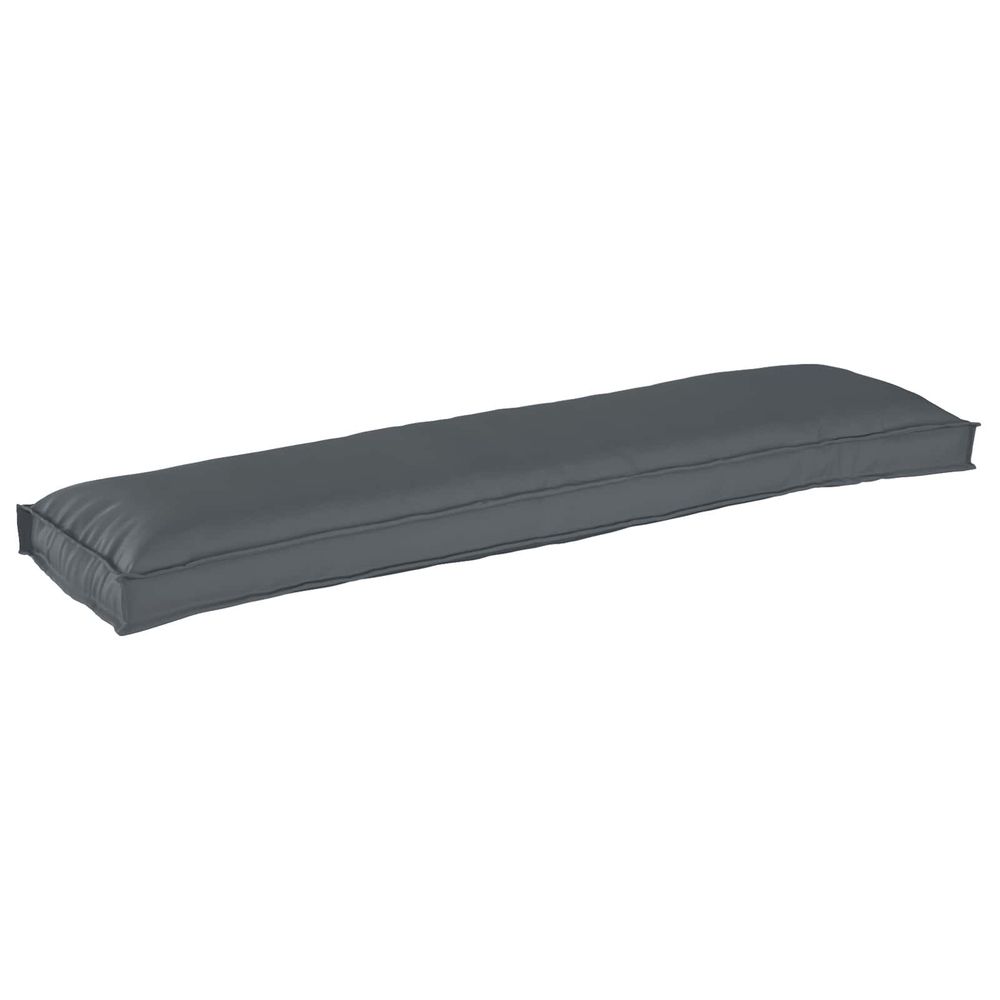 Set de coussins de palette 2 pc tissu oxford anthracite