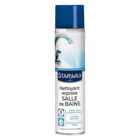 Nettoyant express salle de bain mousse anti-tartre 600ml