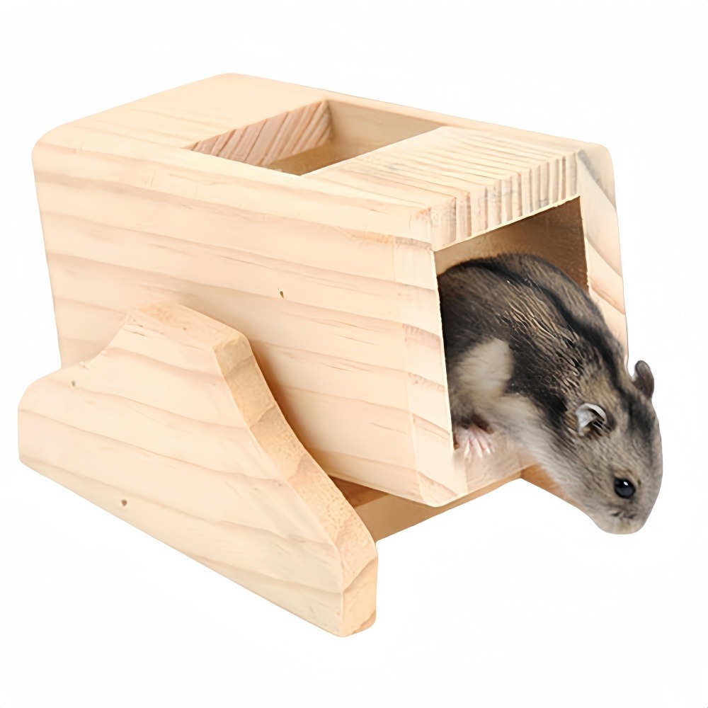 Jouets pour hamsters avec boîtes à bascule et aire de jeux d'escalade