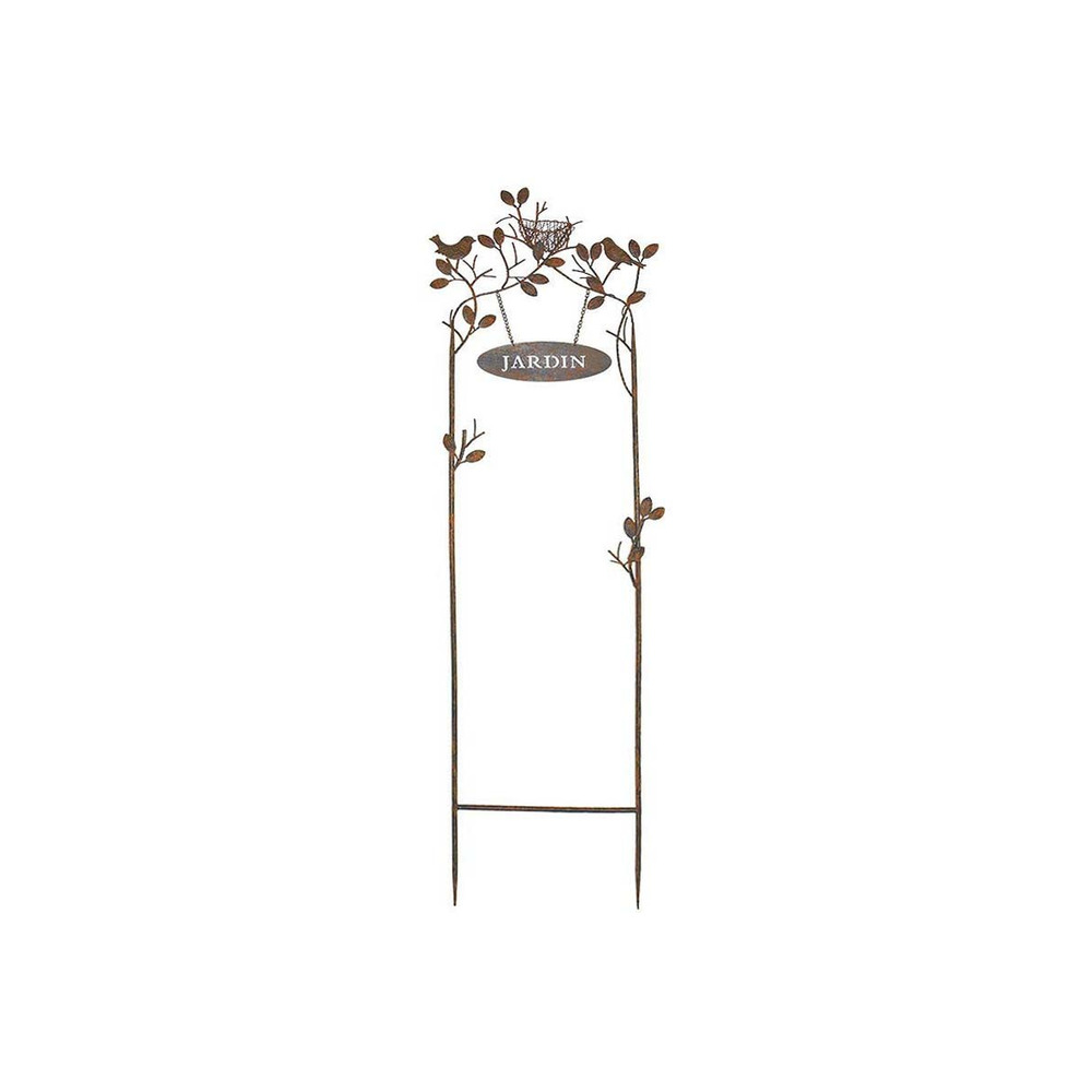 Treillage en fer jardin 137 x 46 cm