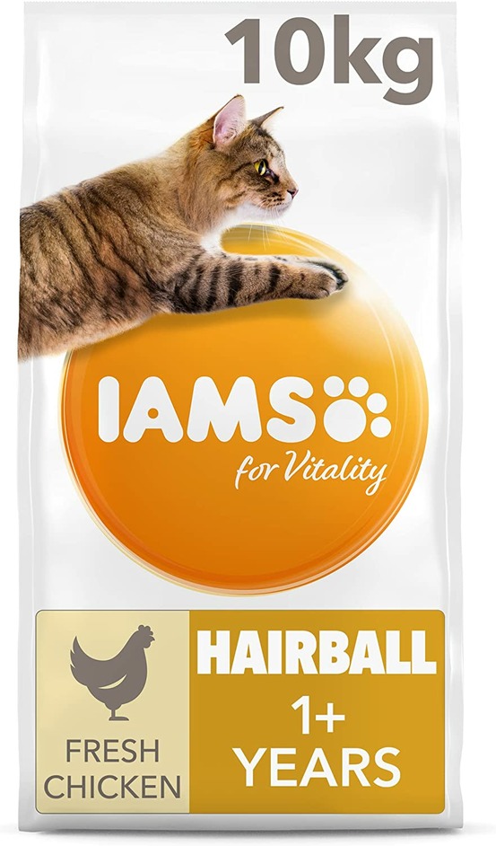 Croquette vitaly chats adultes et séniors anti boules de poils poulet 10kg