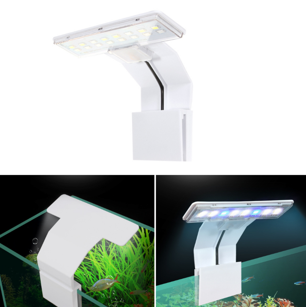 Éclairage led à pince pour aquarium planté - économe