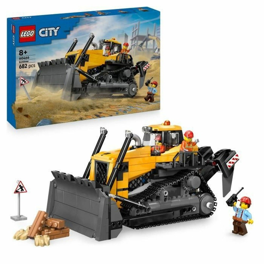 Lego city le bulldozer jaune