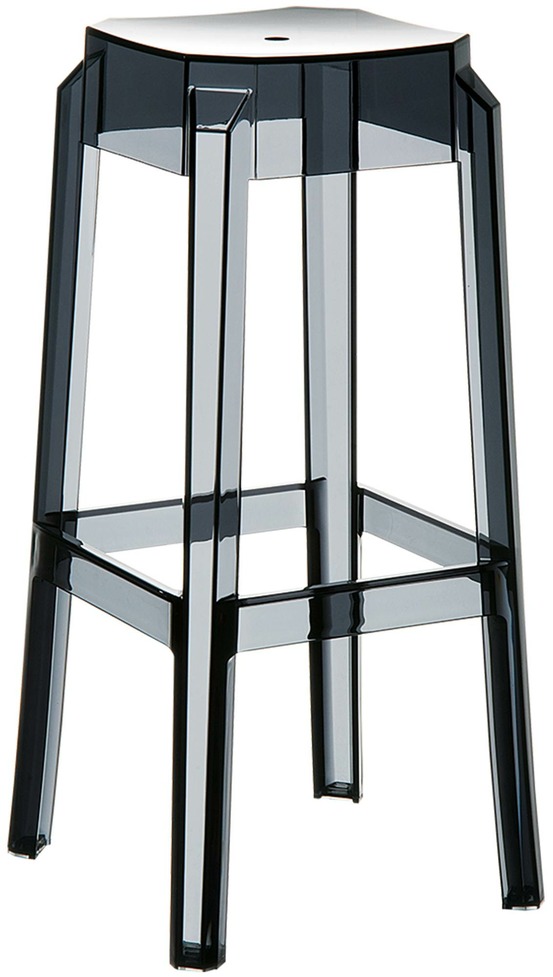 Tabouret de bar fox, transparent