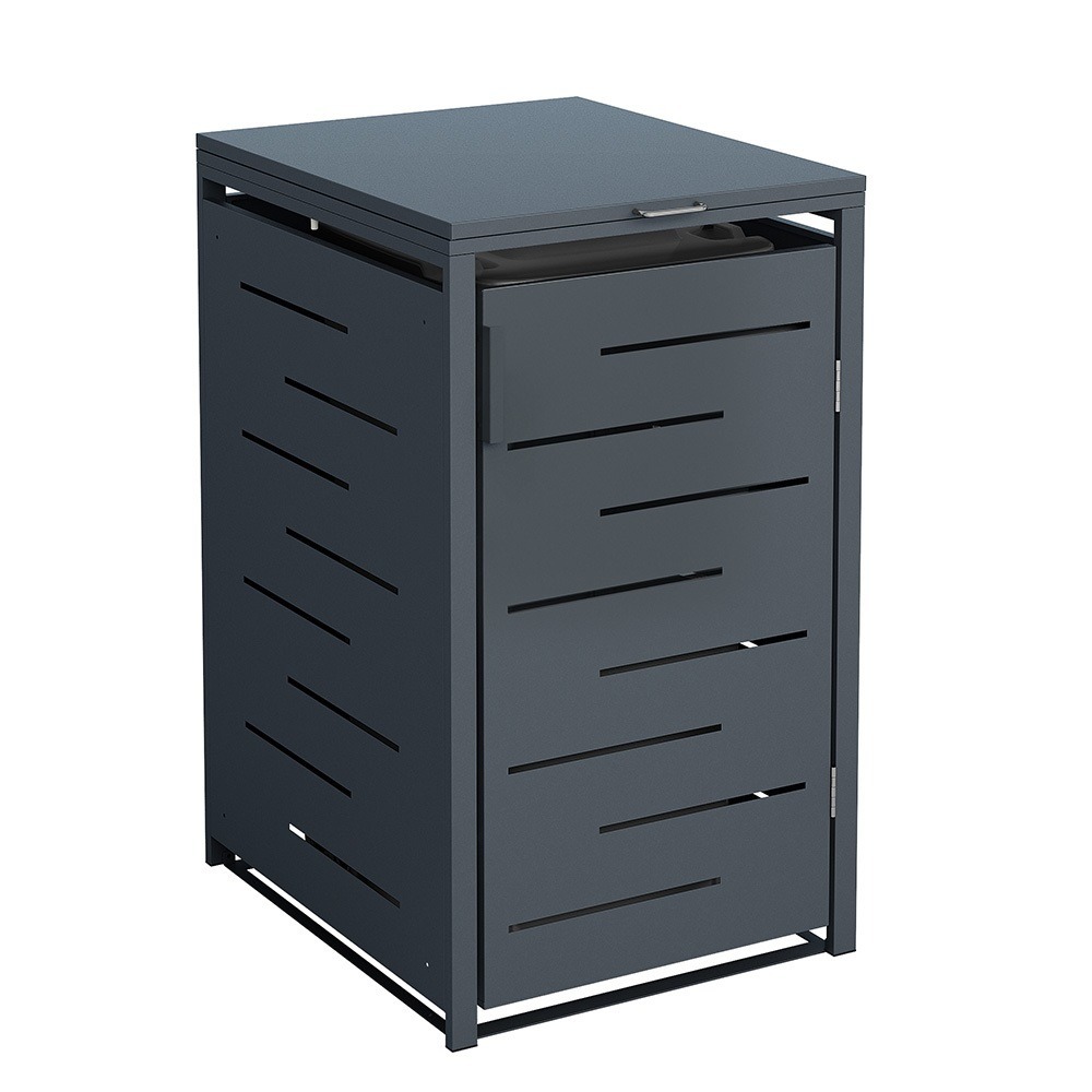 Conception de conversion kliko - 1 conteneur - anthracite