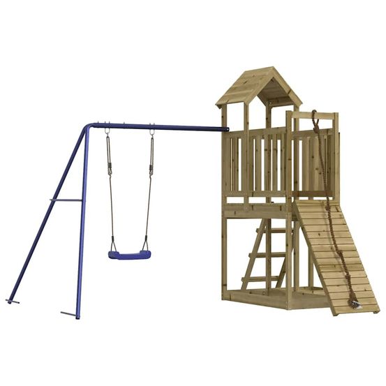Aire de jeux d'extérieur bois de pin imprégné