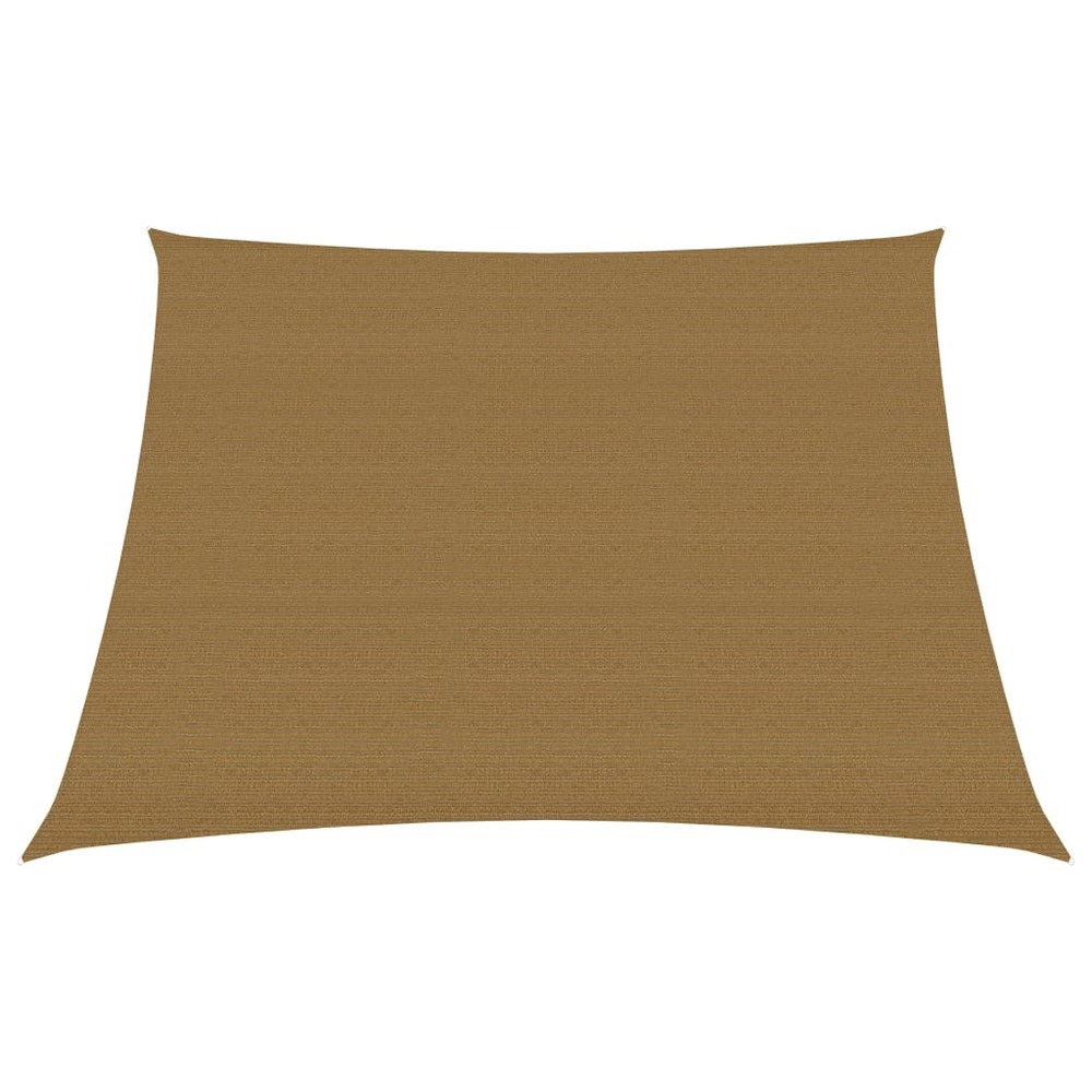 Voile d'ombrage 160 g/m² taupe 4/5 x 3 m pehd