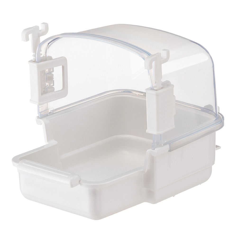 Bain oiseaux rio 2, perruches petits perroquets, plastique recyclé non toxique, réglable, couleurs mélangées