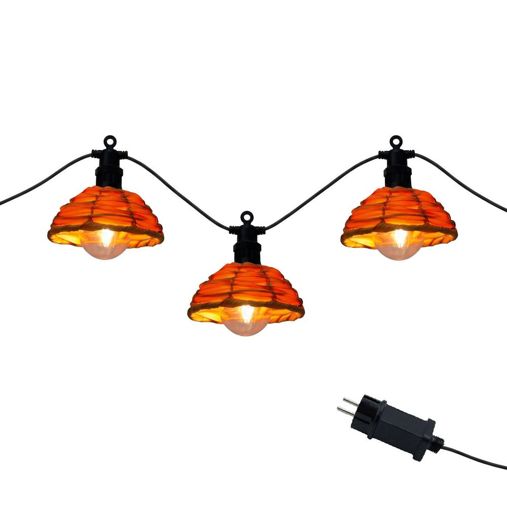 Guirlande abat-jour cottage 10 globes 5.70m