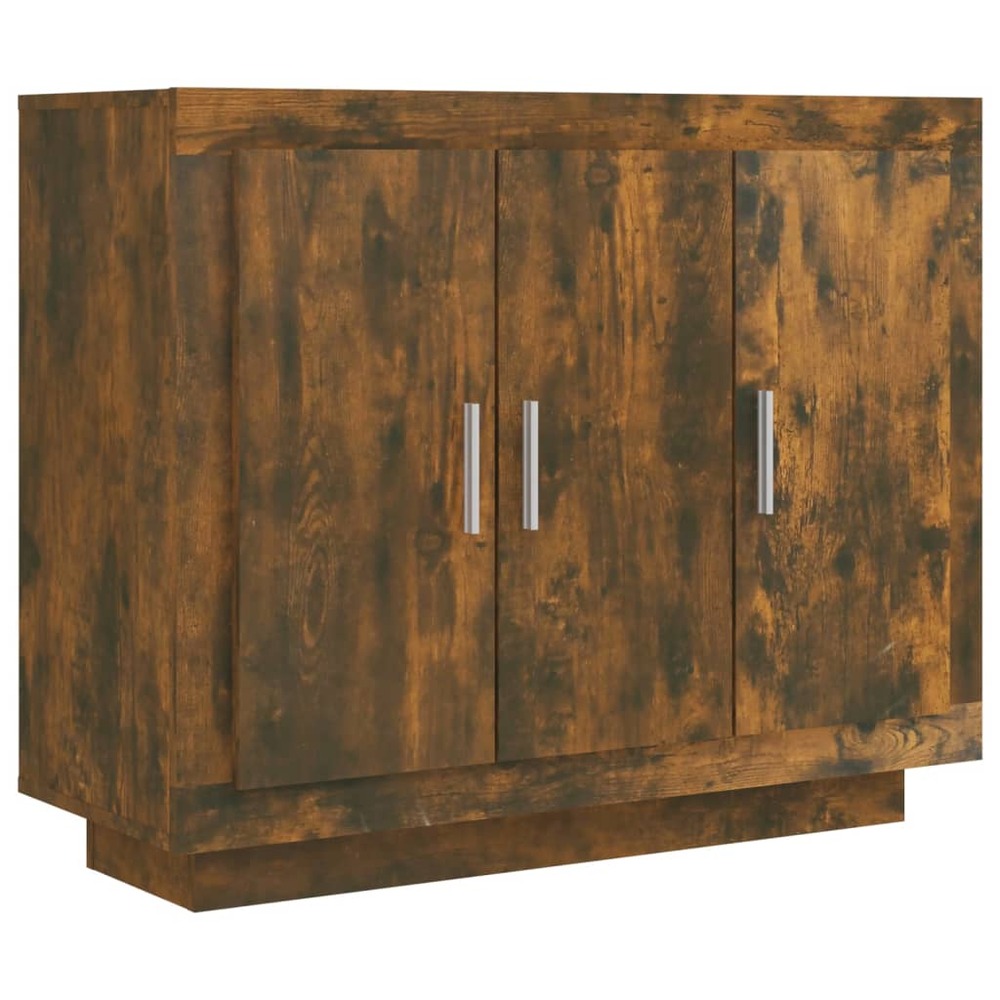 Buffet bahut commode armoire meuble de rangement organisateur cuisine salle de séjour salon 92 x 35 x 75 cm bois d'ingénierie