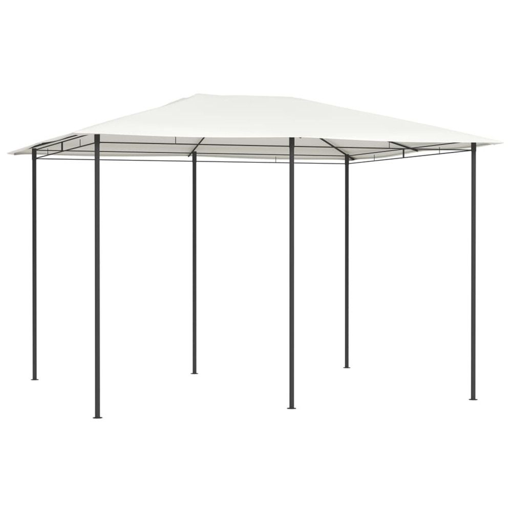 Belvédère 3x4x2,6 m crème 160 g/m²