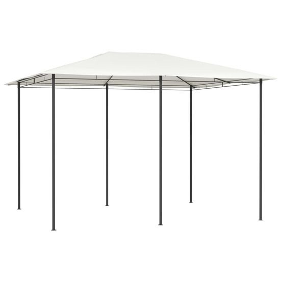 Belvédère 3x4x2,6 m crème 160 g/m²