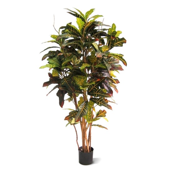 Croton arbre artificielle deluxe de 130 cm