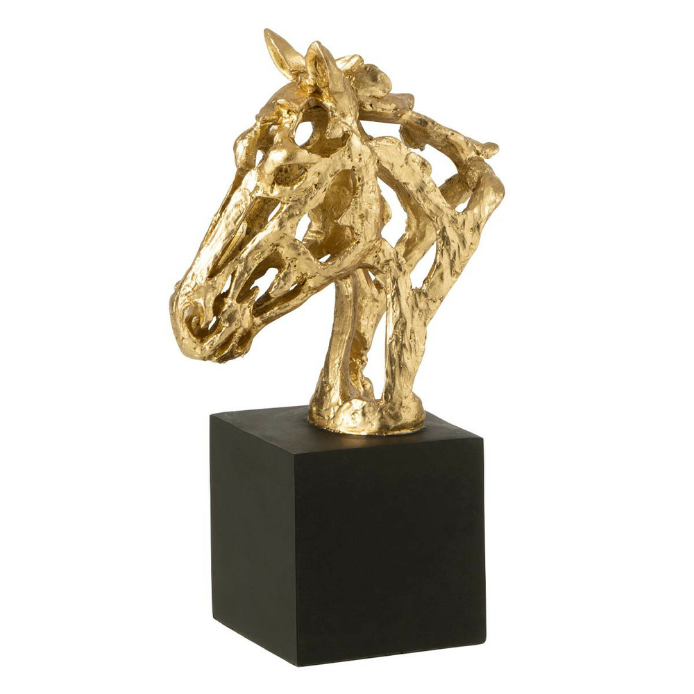 Tête de cheval ajourée sur socle 