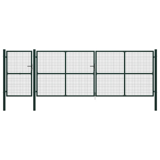 PORTAIL DE JARDIN ACIER 500 7-(864141)